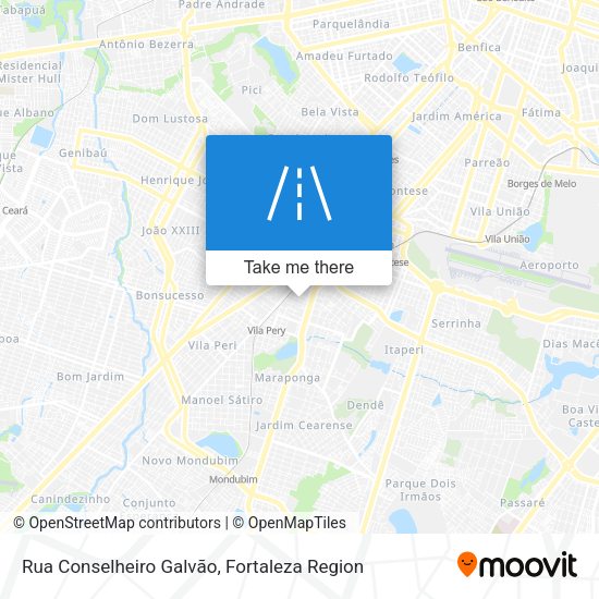 Rua Conselheiro Galvão map