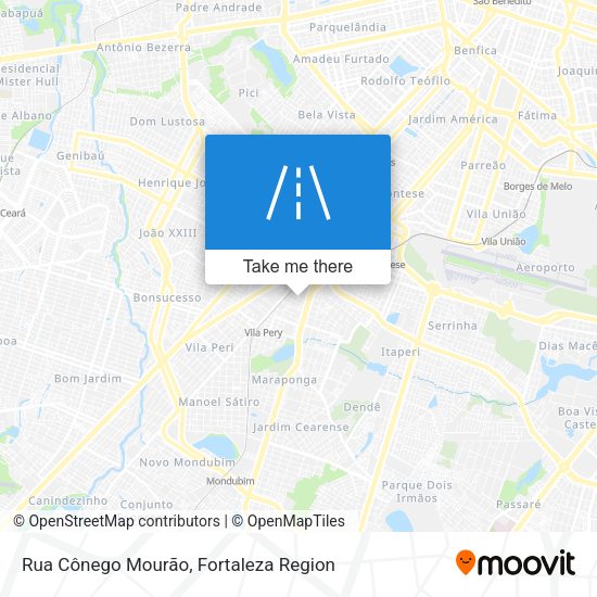 Rua Cônego Mourão map