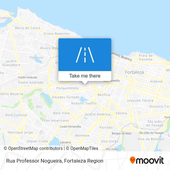 Rua Professor Nogueira map