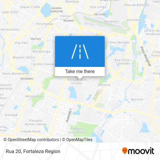Rua 20 map