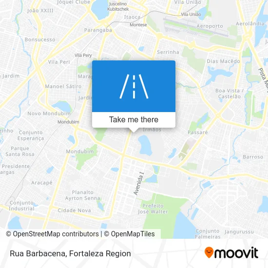 Rua Barbacena map