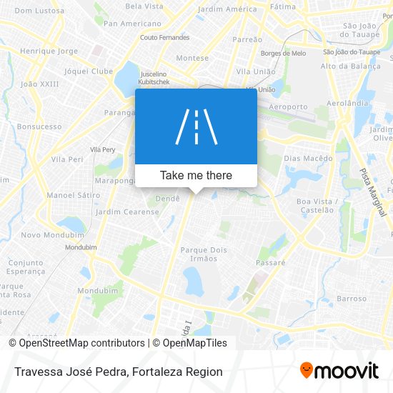 Travessa José Pedra map
