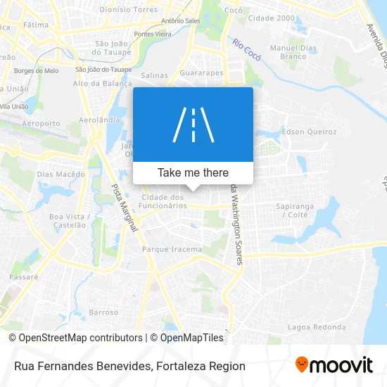 Rua Fernandes Benevides map