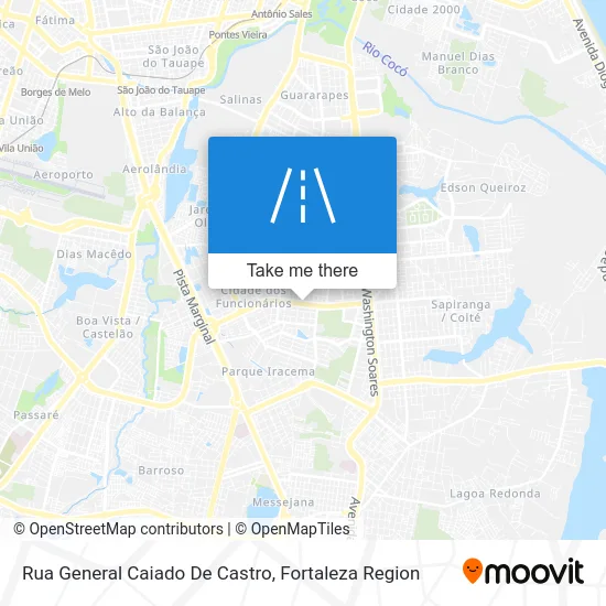 Rua General Caiado De Castro map