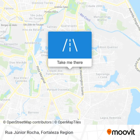 Rua Júnior Rocha map