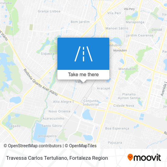 Travessa Carlos Tertuliano map