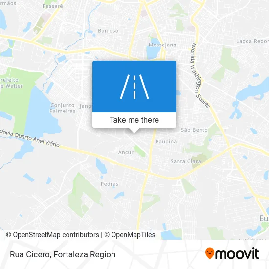 Rua Cicero map