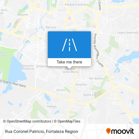 Rua Coronel Patrício map
