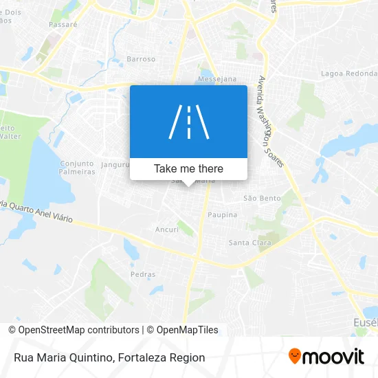 Rua Maria Quintino map
