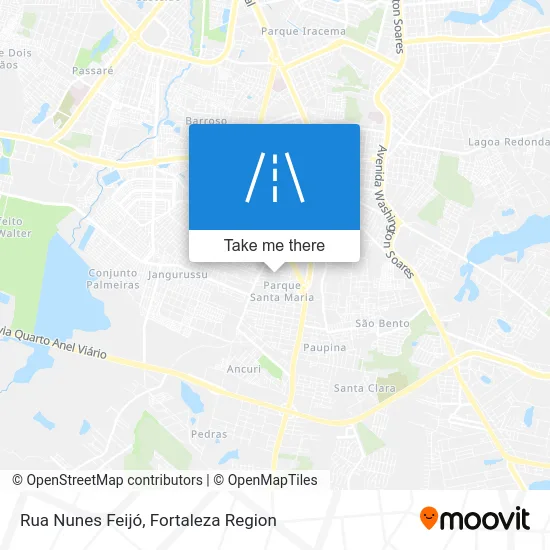 Rua Nunes Feijó map