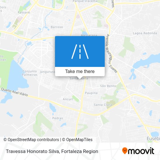 Travessa Honorato Silva map