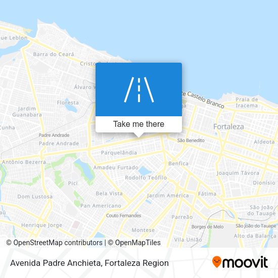 Avenida Padre Anchieta map