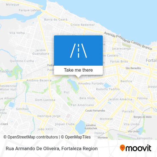 Rua Armando De Oliveira map