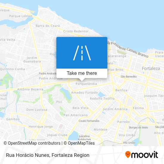 Rua Horácio Nunes map