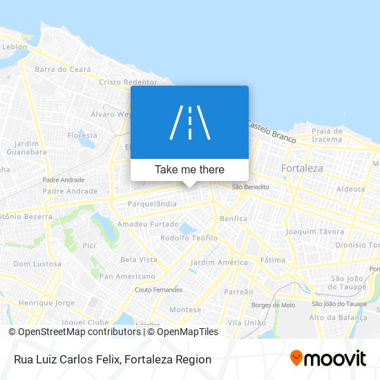 Rua Luiz Carlos Felix map