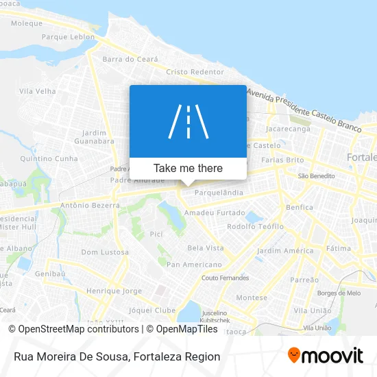 Rua Moreira De Sousa map
