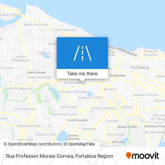 Rua Professor Morais Correia map