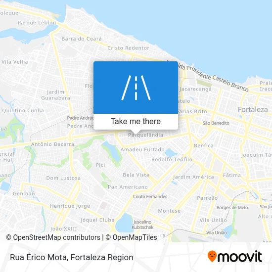 Rua Érico Mota map