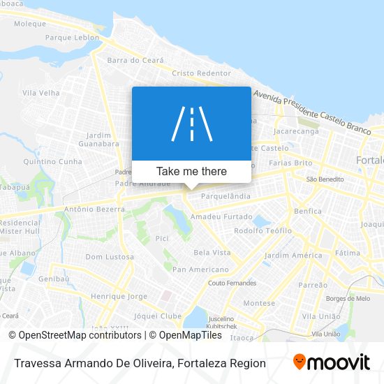 Travessa Armando De Oliveira map