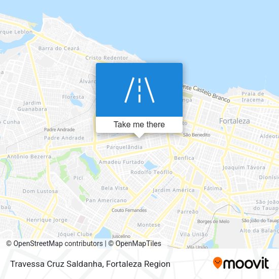 Travessa Cruz Saldanha map