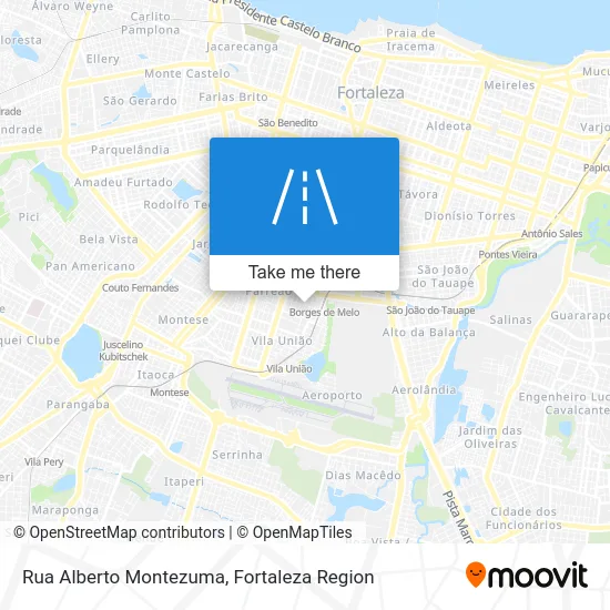 Rua Alberto Montezuma map