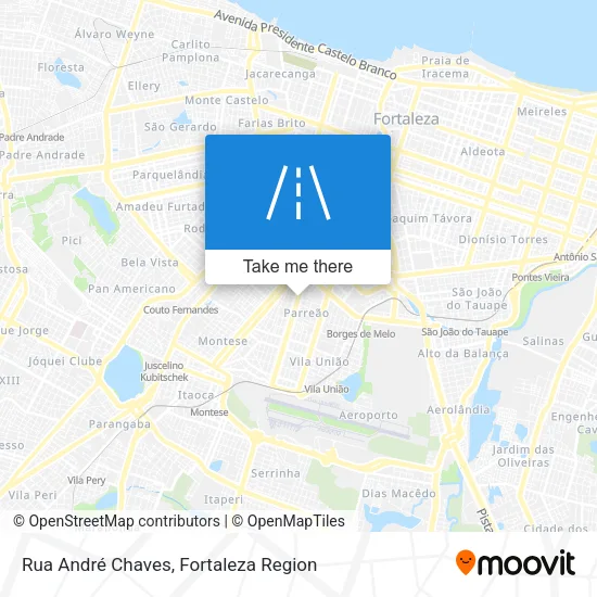 Rua André Chaves map