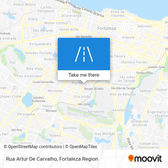 Rua Artur De Carvalho map