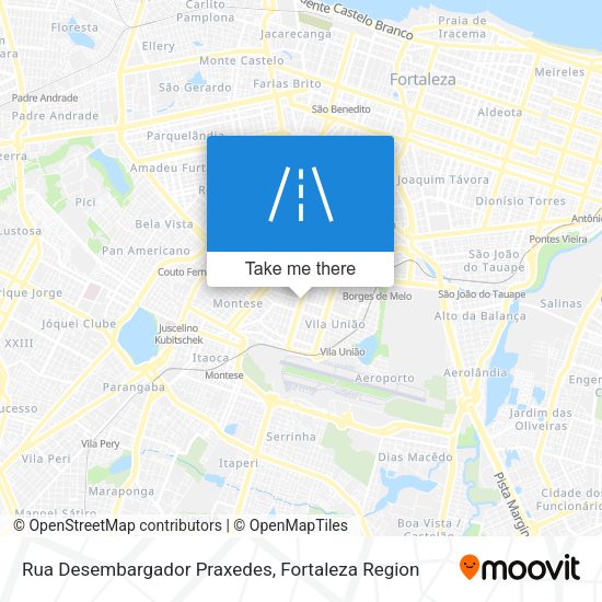 Rua Desembargador Praxedes map