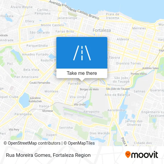 Rua Moreira Gomes map
