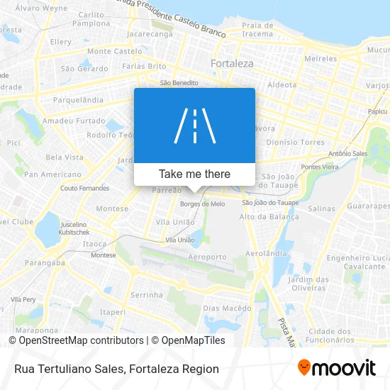 Rua Tertuliano Sales map