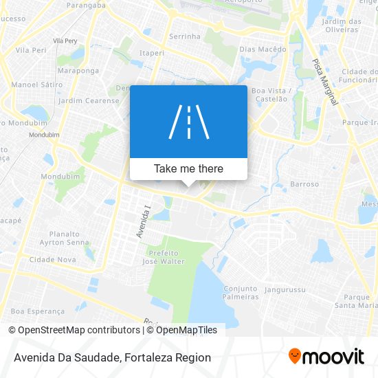 Avenida Da Saudade map