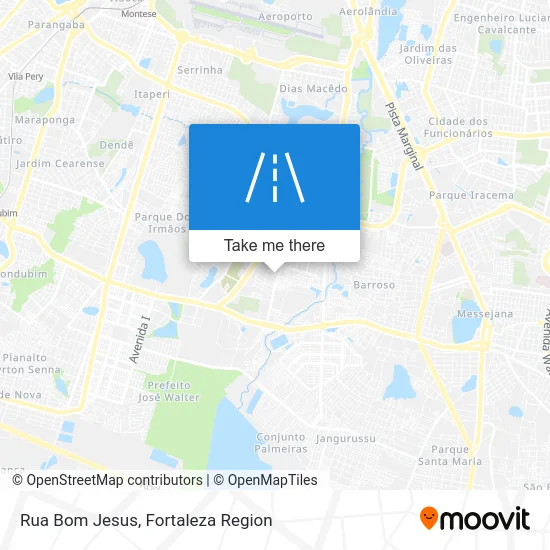 Rua Bom Jesus map