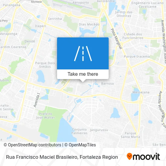 Rua Francisco Maciel Brasileiro map