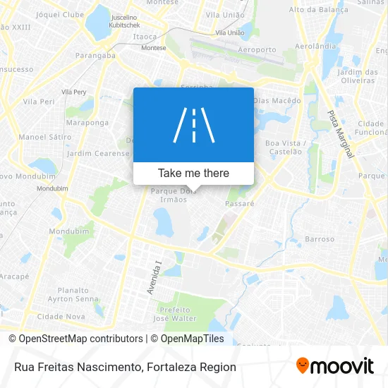 Rua Freitas Nascimento map