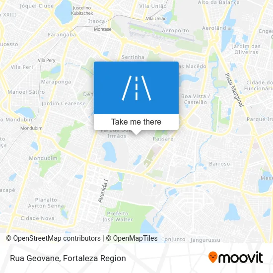 Rua Geovane map