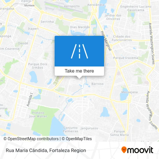 Rua Maria Cândida map