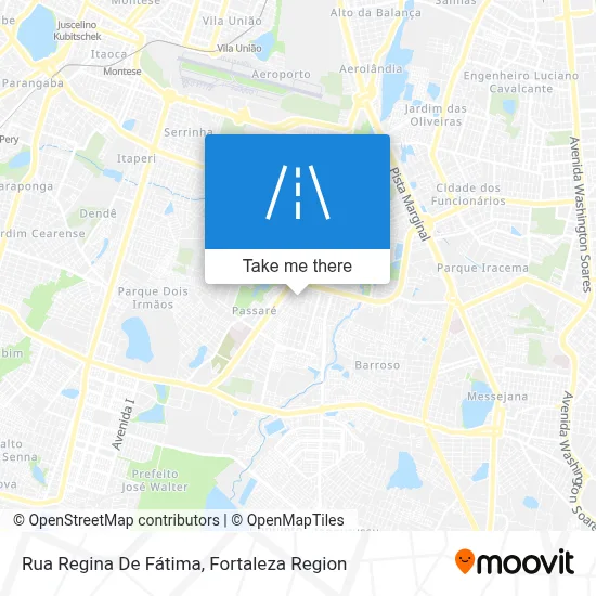 Rua Regina De Fátima map