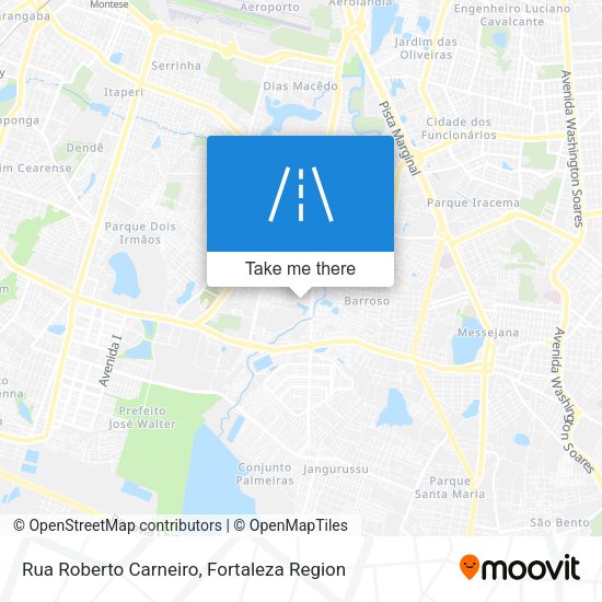 Rua Roberto Carneiro map