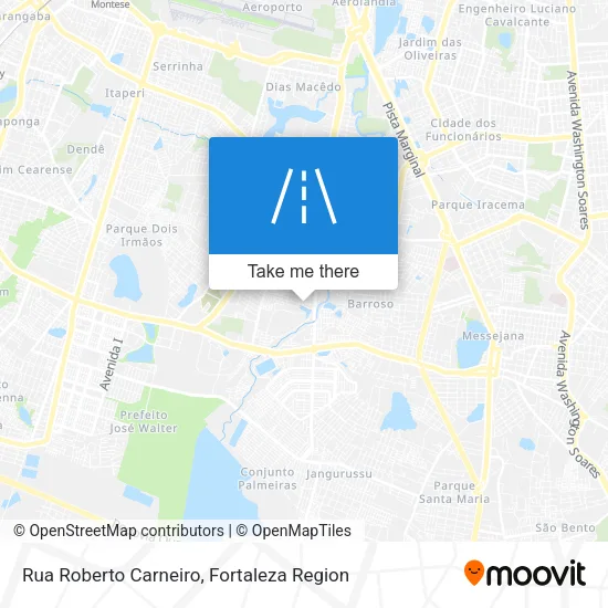Rua Roberto Carneiro map