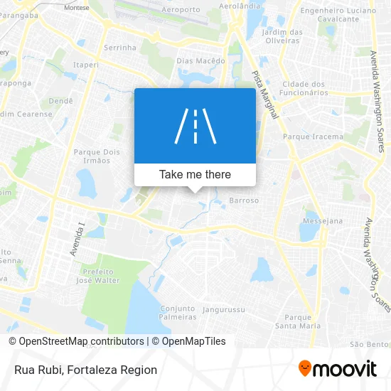 Rua Rubi map