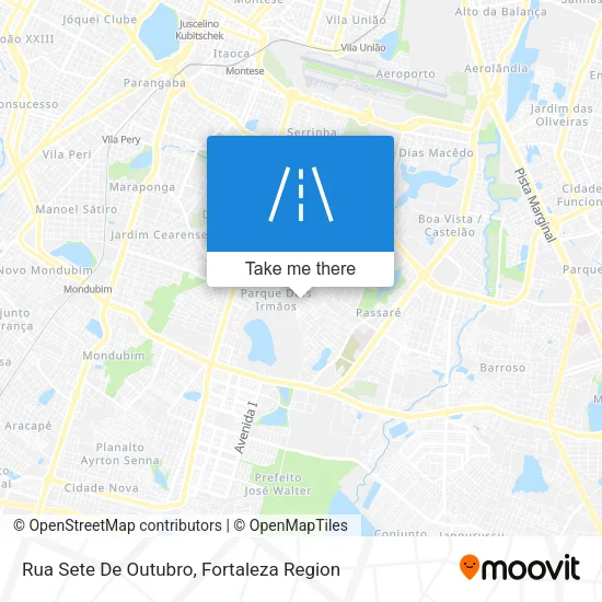 Rua Sete De Outubro map