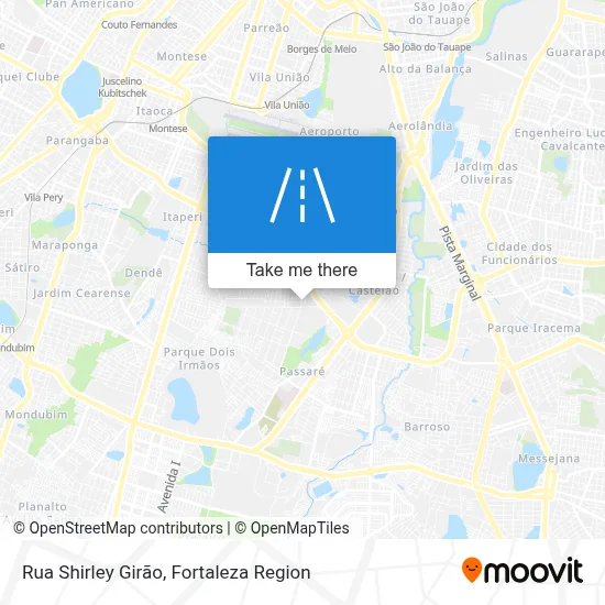 Rua Shirley Girão map