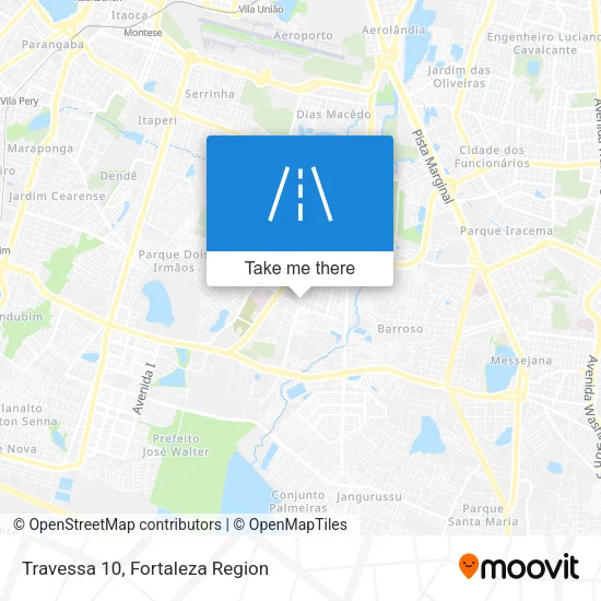 Travessa 10 map