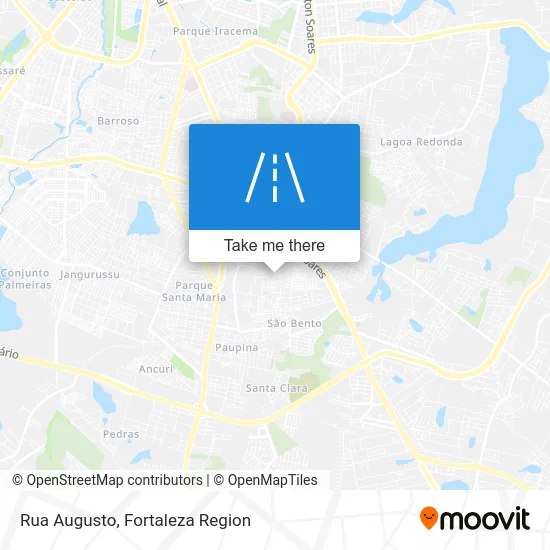 Rua Augusto map