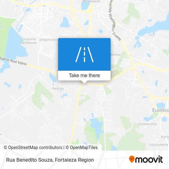 Rua Benedito Souza map