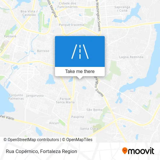 Rua Copérnico map