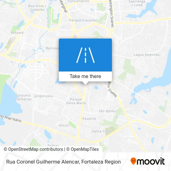 Rua Coronel Guilherme Alencar map