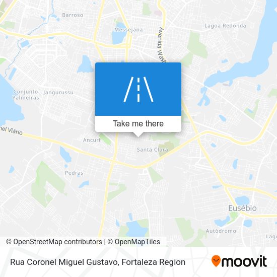 Rua Coronel Miguel Gustavo map