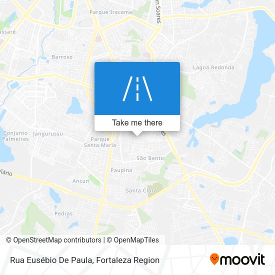 Rua Eusébio De Paula map