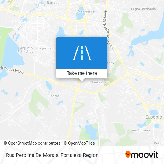 Rua Perolina De Morais map